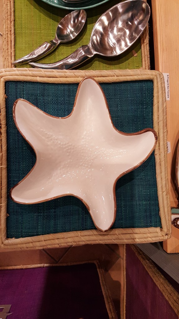 piatto pasta a forma di stella marina