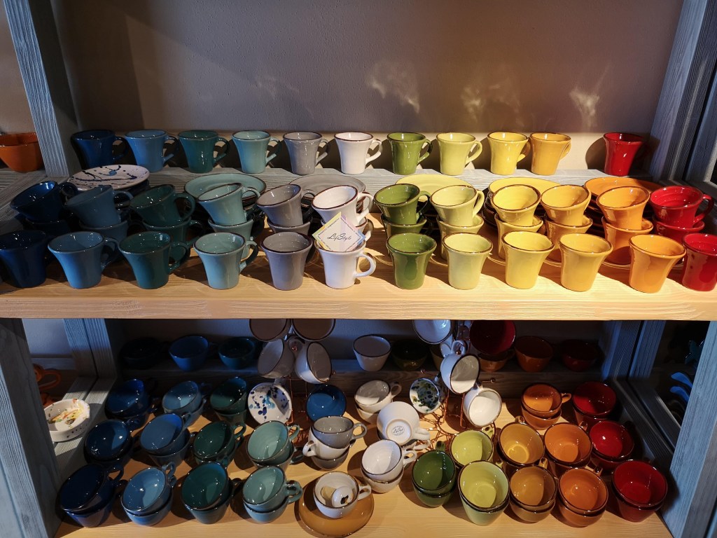 La ceramica Toscana per il caffè